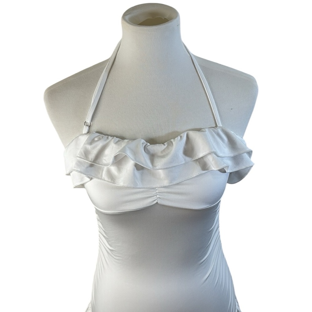 SHEIN Ruffle Halter Dress - Picture 2 of 7